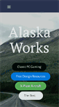 Mobile Screenshot of alaska-works.com