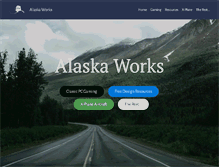 Tablet Screenshot of alaska-works.com